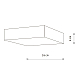 Потолочный cветильник Nowodvorski Lid Square Led White 10421