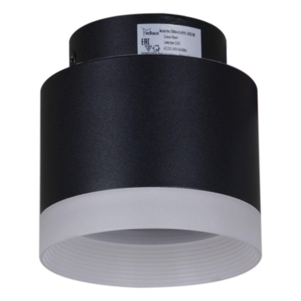 Потолочный светильник Reluce 53004-9.5-001IL GX53+LED3W BK Потолочный светильник Reluce 53004-9.5-001IL GX53+LED3W BK