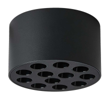 Светильник потолочный 9W 750LM 4000K, черный Guarda Lightstar 080947