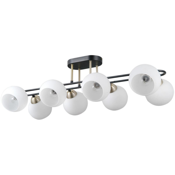 Потолочный светильник ILLUMICO IL0790-8CSQ-25 BK AB TRENTO Потолочный светильник ILLUMICO IL0790-8CSQ-25 BK AB TRENTO
