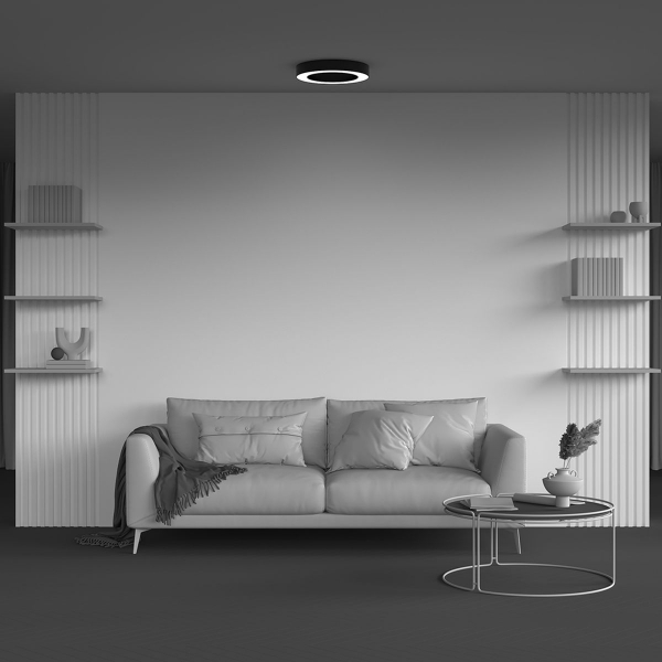 Потолочный светодиодный светильник Maytoni Technical Ceiling Lua C093CL-36W4K-B Потолочный светодиодный светильник Maytoni Technical Ceiling Lua C093CL-36W4K-B