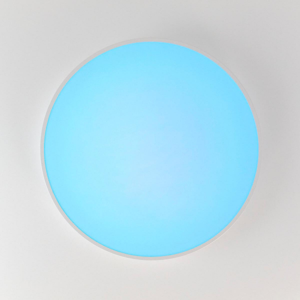Потолочный светодиодный светильник с пультом ДУ Citilux Купер RGB Белый CL724105G0 Потолочный светодиодный светильник с пультом ДУ Citilux Купер RGB Белый CL724105G0