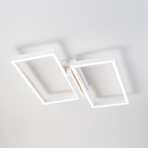 Потолочный светодиодный светильник Escada Scales 10209/2LED White Потолочный светодиодный светильник Escada Scales 10209/2LED White