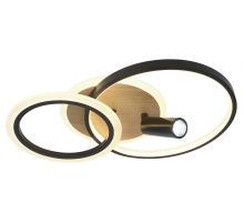 Светильник потолочный светодиодный ЭРА Модерн Rondo CLL-1-85-RC BK Б0069745