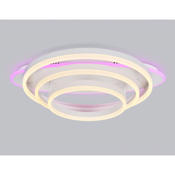 Потолочный светодиодный светильник Ambrella light Acrylica Disk FA8522 Потолочный светодиодный светильник Ambrella light Acrylica Disk FA8522