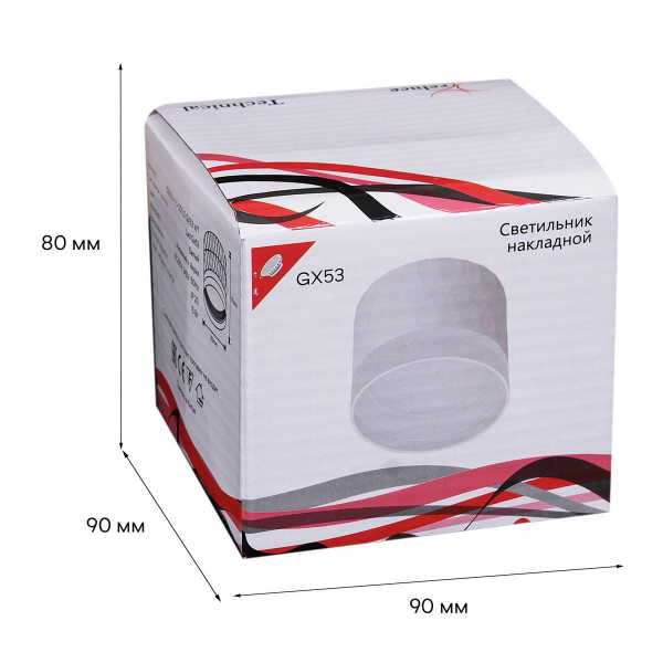 Потолочный светильник Reluce 53002-9.5-001LD GX53 WT Потолочный светильник Reluce 53002-9.5-001LD GX53 WT