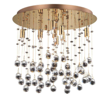 Потолочный светильник Ideal Lux Moonlight PL8 Oro 080932