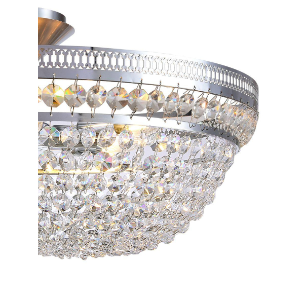Потолочный светильник Natali Kovaltseva Barocco 81405/8C Chrome Потолочный светильник Natali Kovaltseva Barocco 81405/8C Chrome