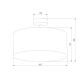 Потолочный светильник TK Lighting 4031 Rondo Beige