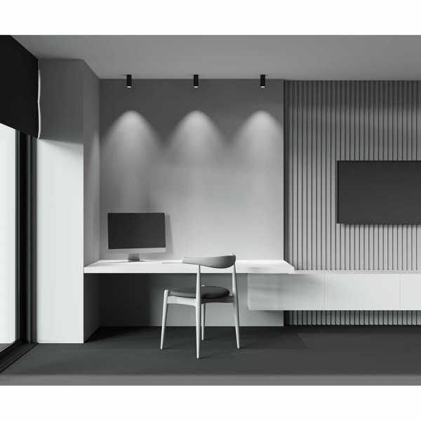 Потолочный светодиодный светильник Maytoni Technical Focus LED C056CL-L12B3K-W-B Потолочный светодиодный светильник Maytoni Technical Focus LED C056CL-L12B3K-W-B