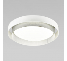 Потолочный светодиодный светильник Eurosvet Imperio 90287/1 белый/серебро Smart