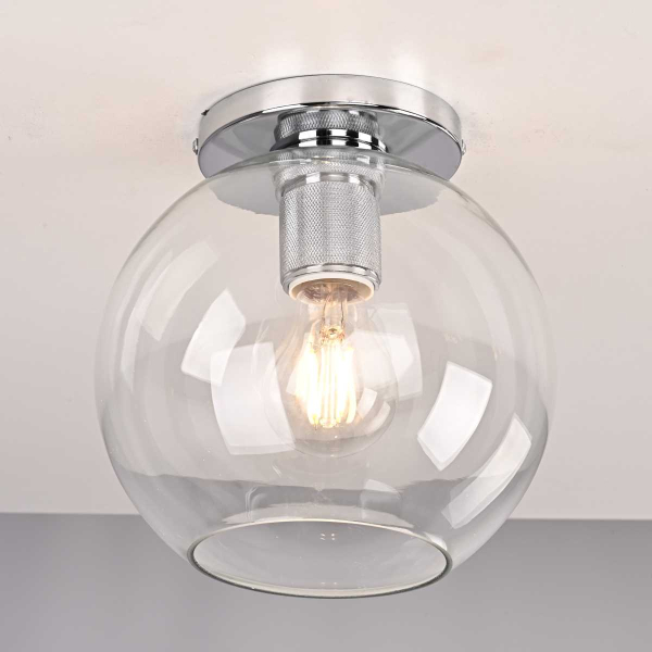 Потолочный светильник Imperium Loft RH Utilitaire Globe Shade Flushmount 123674-22