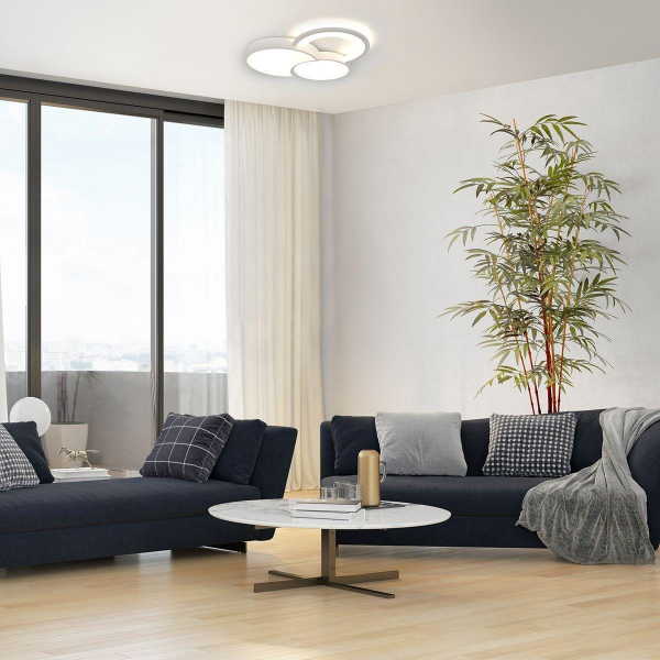 Потолочный светодиодный светильник Escada Streamline 10286/3LED Потолочный светодиодный светильник Escada Streamline 10286/3LED