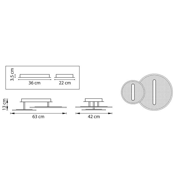 Потолочная светодиодная люстра Lightstar Acrile 738053 Потолочная светодиодная люстра Lightstar Acrile 738053