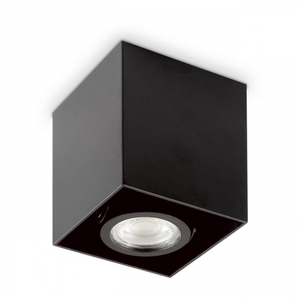 Потолочный светильник Ideal Lux Mood PL1 D09 Square Nero 243948 Потолочный светильник Ideal Lux Mood PL1 D09 Square Nero 243948