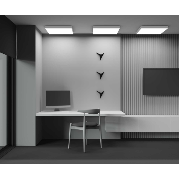 Потолочный светодиодный светильник Maytoni Zon C032CL-90W3K-SQ-W