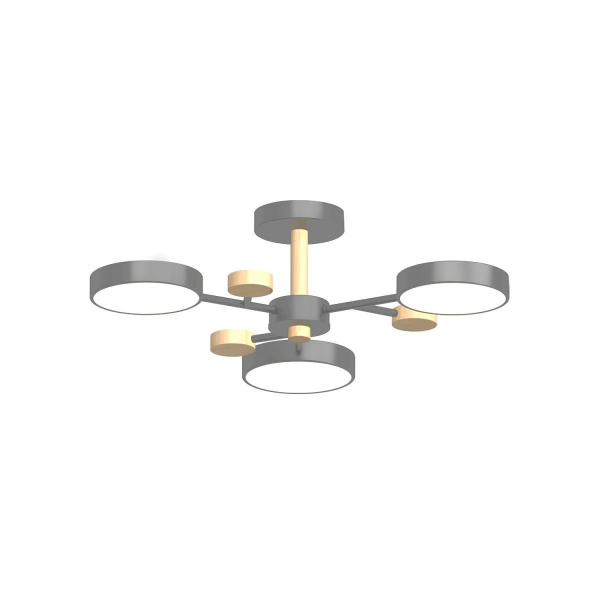 Потолочный cветильник LED4U L3203-620 GR Потолочный cветильник LED4U L3203-620 GR