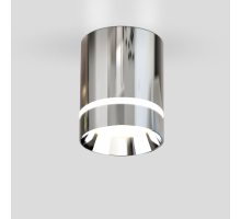 Потолочный светодиодный светильник Elektrostandard DLR021 9W 4200K хром a037521