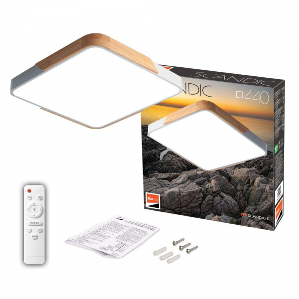 Потолочный светодиодный светильник Jazzway PPB Sсandic-S 5037335 Потолочный светодиодный светильник Jazzway PPB Sсandic-S 5037335