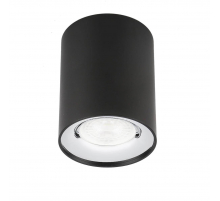 Потолочный светильник ЭРА OL1 GU10 BK/CH Б0041502