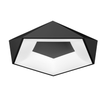 Потолочный светодиодный светильник iLedex Luminous S1889/55 BK