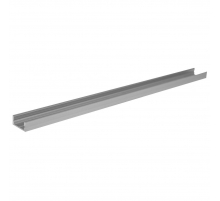 Профиль алюминиевый накладной ELF для LED, 2000х7х16мм ELF-ПН0716