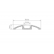 Профиль Arlight ARH-FLAT-2000 ANOD 016149