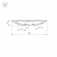 Профиль Arlight ALM-FLAT-R-2000 ANOD 026712