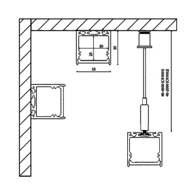 Профиль DesignLed LS.3535-W 003561 Профиль DesignLed LS.3535-W 003561