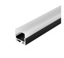 Профиль с рассеивателем Arlight SL-LINE-2011M-2500 BLACK+OPAL SQUARE 027993