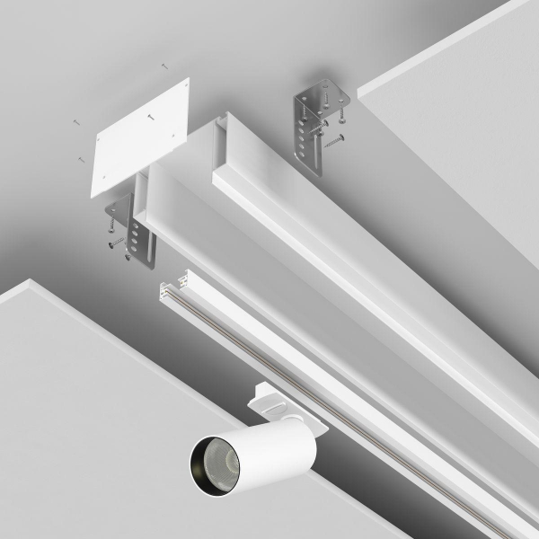 Профиль ниши скрытого монтажа для ГКЛ потолка Maytoni Technical ALM-11681-PL-W-2M Профиль ниши скрытого монтажа для ГКЛ потолка Maytoni Technical ALM-11681-PL-W-2M