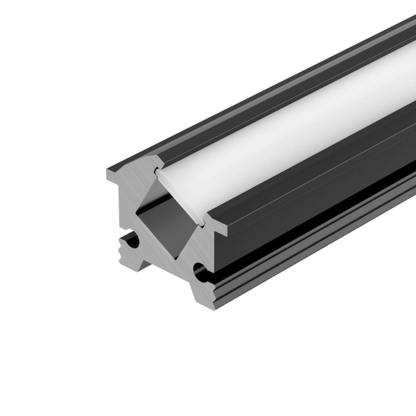 Профиль встраиваемый Arlight SL-Bevel-H12-F13-2000 Anod Black 043749 Профиль встраиваемый Arlight SL-Bevel-H12-F13-2000 Anod Black 043749