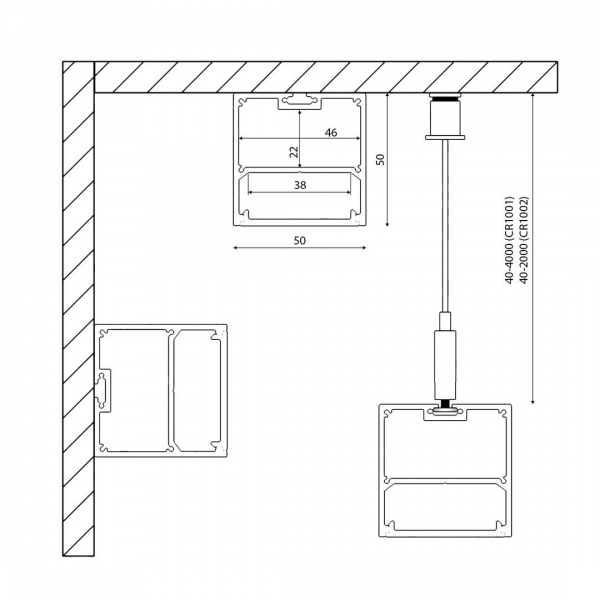 Профиль DesignLed LS.5050-R 010368 Профиль DesignLed LS.5050-R 010368