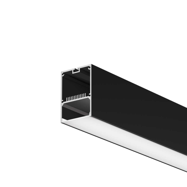 Алюминиевый профиль накладной-подвесной 50х70 (Черный, 2 м), ALM-5070-B-2M Maytoni Led Strip 633017