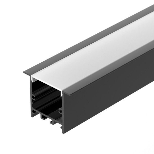 Профиль Arlight SL-LINIA49S-F-2000 ANOD BLACK 039389 Профиль Arlight SL-LINIA49S-F-2000 ANOD BLACK 039389