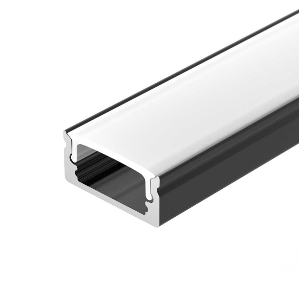 Профиль Arlight Line-1708-2000 Anod Black 040299 Профиль Arlight Line-1708-2000 Anod Black 040299
