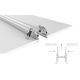 Профиль с рассеивателем Arlight S2-LINIA69-F-2500 ANOD+OPAL 021177