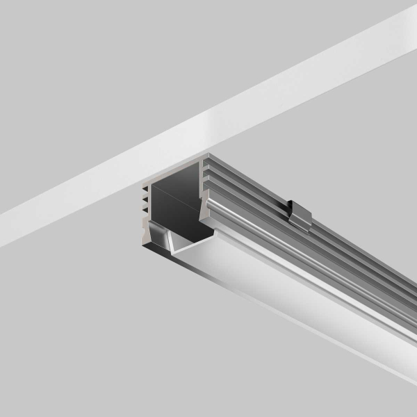 Алюминиевый профиль накладной 16x12 (Серебро, 2 м), ALM-005-S-2M Maytoni Led Strip 631012