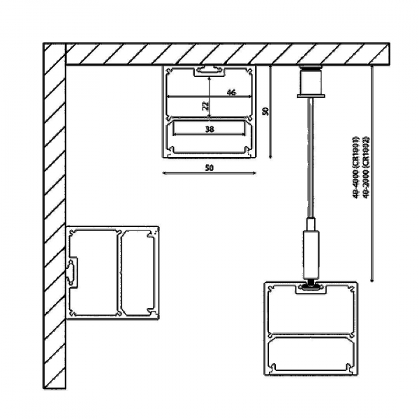 Профиль DesignLed LS.5050-W 003121 Профиль DesignLed LS.5050-W 003121