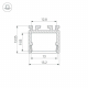 Профиль Arlight PDS-D-2000 ANOD 026517