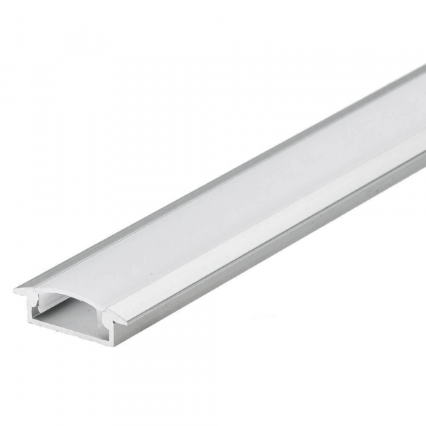 Профиль с рассеивателем Arlight ALU-WIDE-F-H8-2000 ANOD+FROST 014860 Профиль с рассеивателем Arlight ALU-WIDE-F-H8-2000 ANOD+FROST 014860