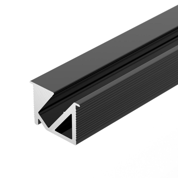 Профиль встраиваемый Arlight SL-Bevel-H10-F14-2000 Anod Black 044084 Профиль встраиваемый Arlight SL-Bevel-H10-F14-2000 Anod Black 044084