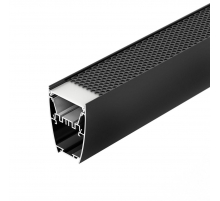 Профиль Arlight Line-5075-U-Honeycomb-2000 Black 044885