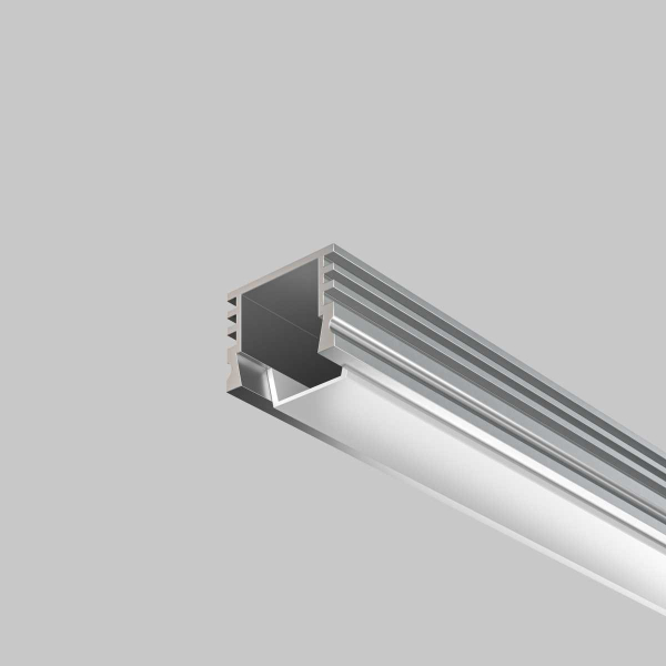 Алюминиевый профиль накладной 16x12 (Серебро, 2 м), ALM-005-S-2M Maytoni Led Strip 631012