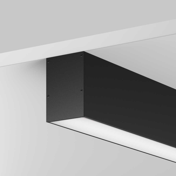 Алюминиевый профиль накладной-подвесной 50х70 (Черный, 2 м), ALM-5070-B-2M Maytoni Led Strip 633017