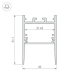 Профиль Arlight SL-Comfort-3551-2000 Anod 031731
