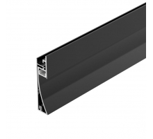 Профиль встраиваемый Arlight Plintus-H58-F-2000 Black 045286