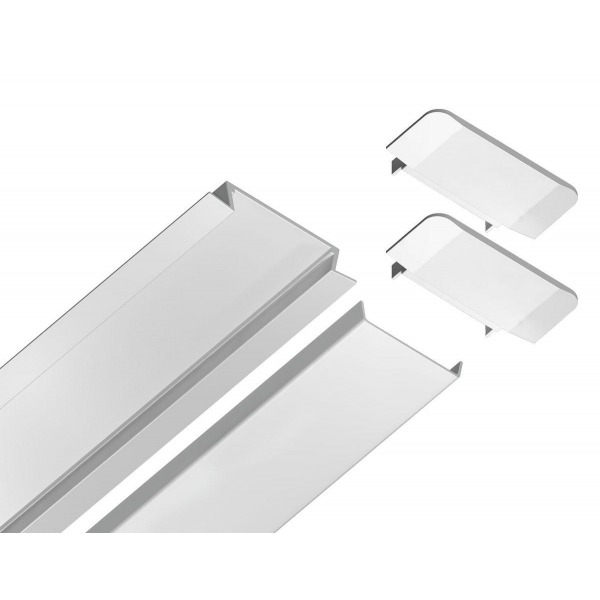 Встраиваемый профиль с рассеивателем Ambrella Illumination GP1100WH Встраиваемый профиль с рассеивателем Ambrella Illumination GP1100WH