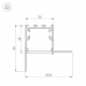 Профиль Arlight SL-LINIA32-FANTOM-EDGE-2000 ANOD 027159