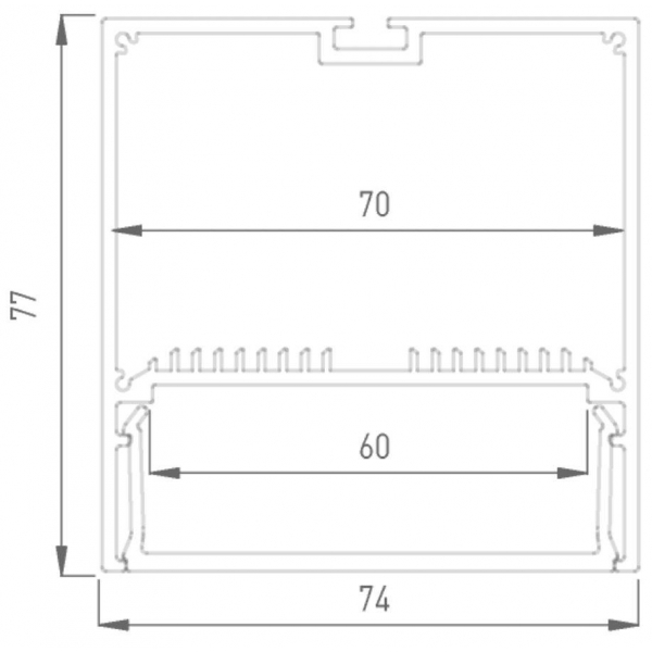 Профиль DesignLed LS.7477 001079 Профиль DesignLed LS.7477 001079